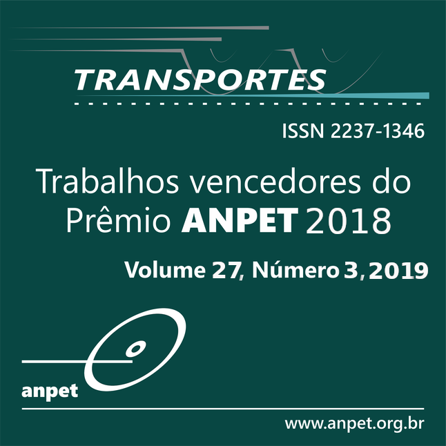 					Visualizar v. 27 n. 3 (2019): Prêmio ANPET Produção Científica 2018
				
